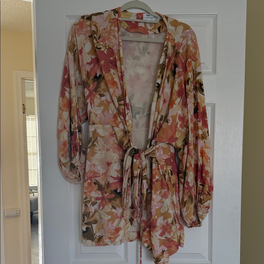 Floral Long Sleeve Dress